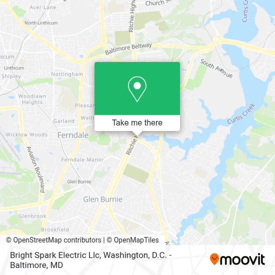 Bright Spark Electric Llc map