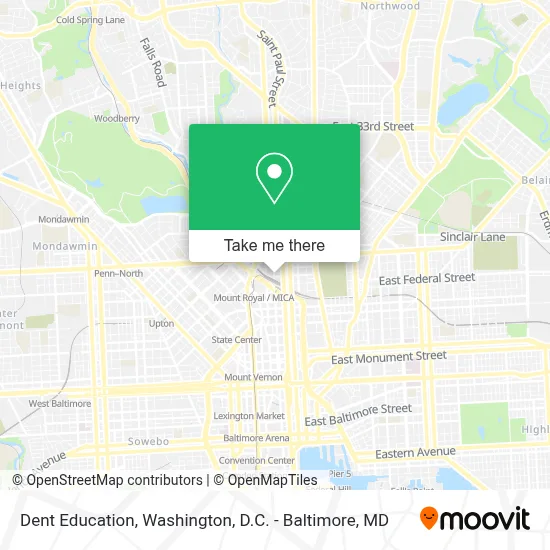 Dent Education map