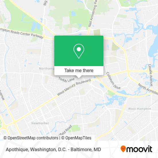 Apothique map