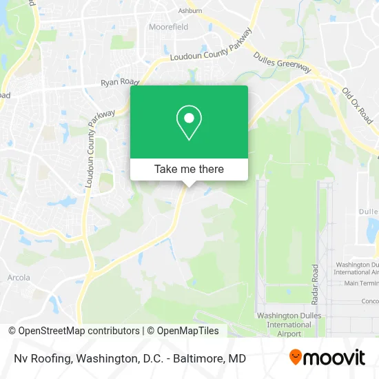 Nv Roofing map