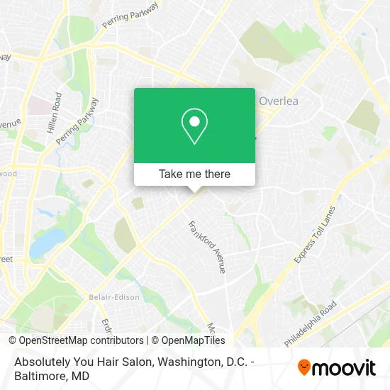 Absolutely You Hair Salon map