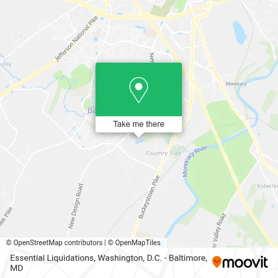 Essential Liquidations map