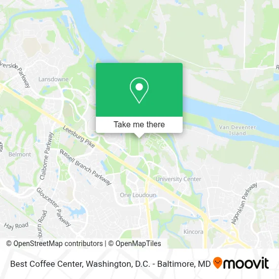 Best Coffee Center map