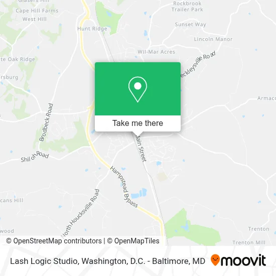 Lash Logic Studio map