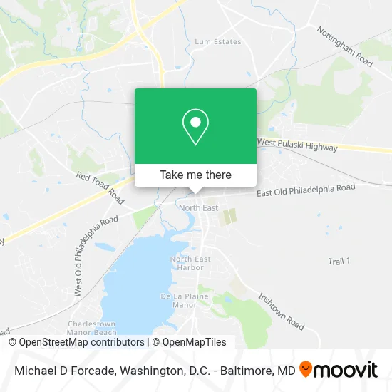 Michael D Forcade map