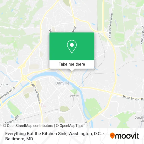 Everything But the Kitchen Sink map