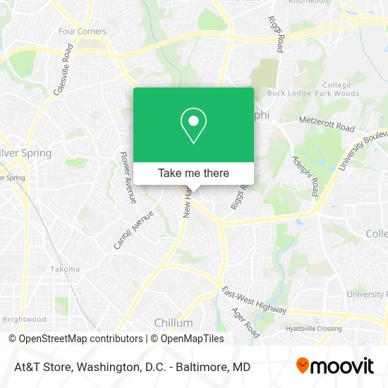 At&T Store map