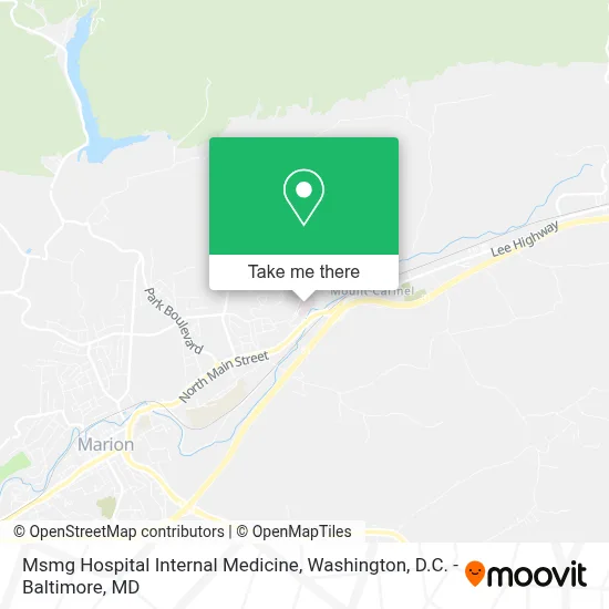 Msmg Hospital Internal Medicine map