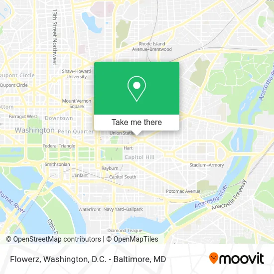 Flowerz map