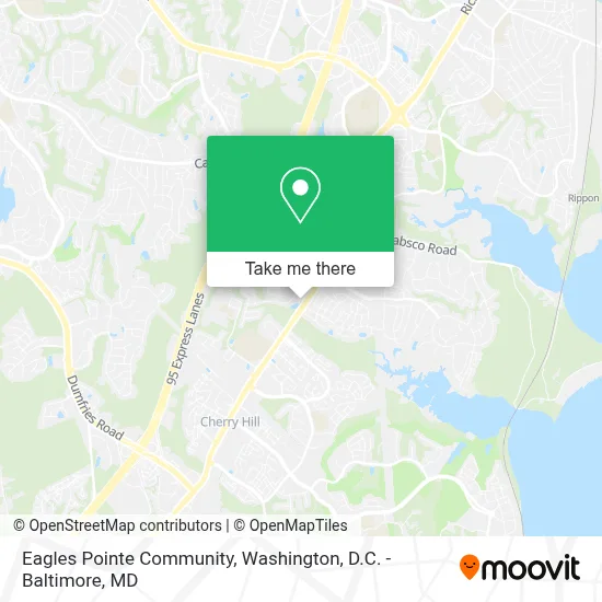 Eagles Pointe Community map