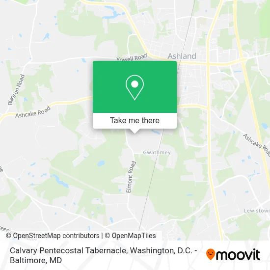 Calvary Pentecostal Tabernacle map
