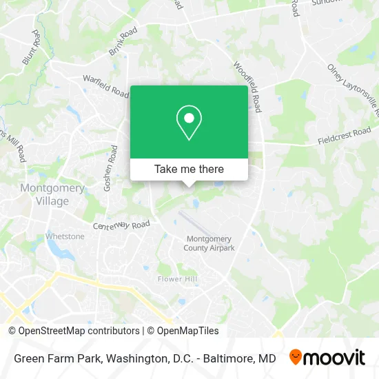 Green Farm Park map