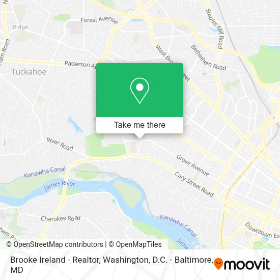 Brooke Ireland - Realtor map