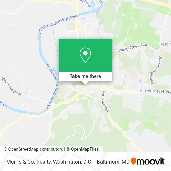 Morris & Co. Realty map
