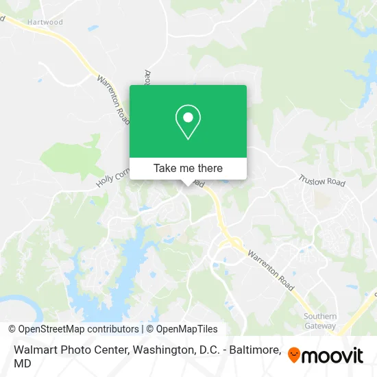 Walmart Photo Center map