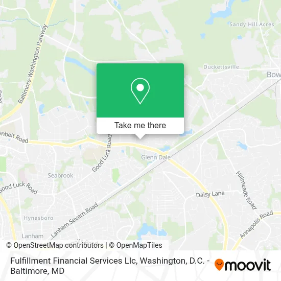 Fulfillment Financial Services Llc map