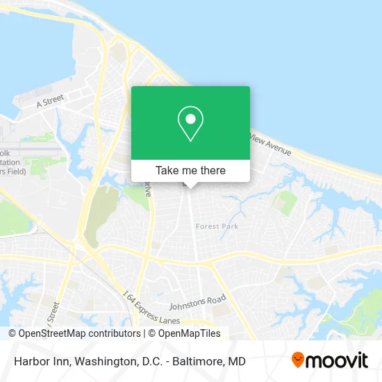 Harbor Inn map