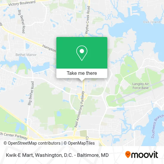 Kwik-E Mart map