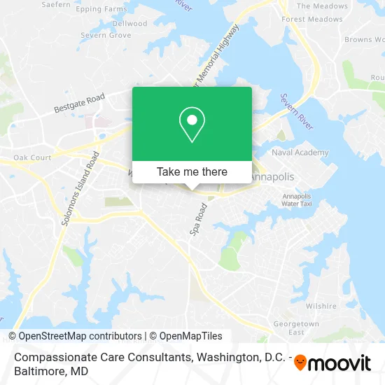 Compassionate Care Consultants map