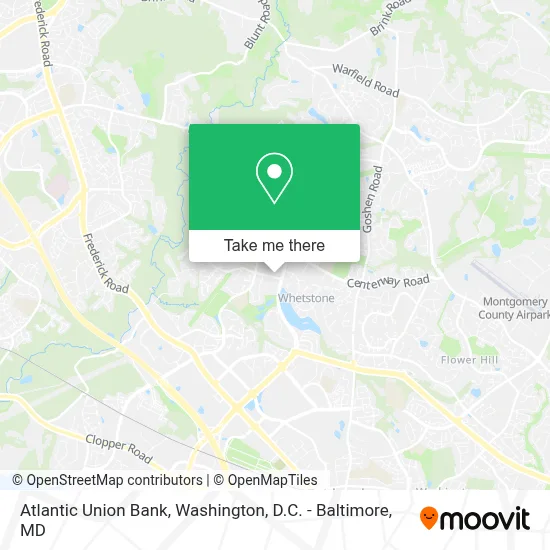 Atlantic Union Bank map