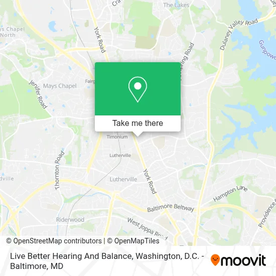 Live Better Hearing And Balance map