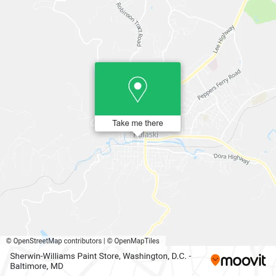 Sherwin-Williams Paint Store map