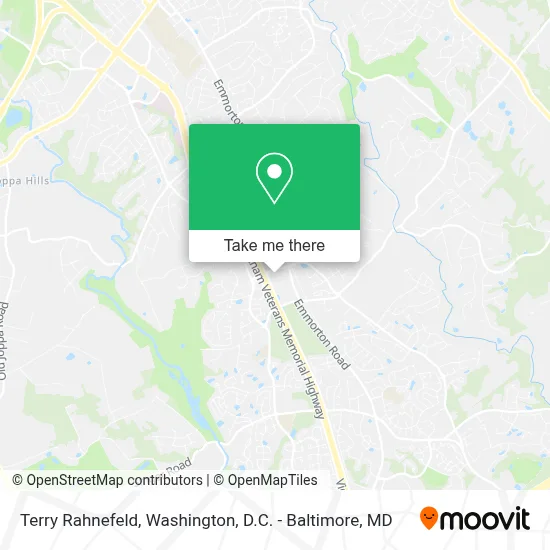 Terry Rahnefeld map