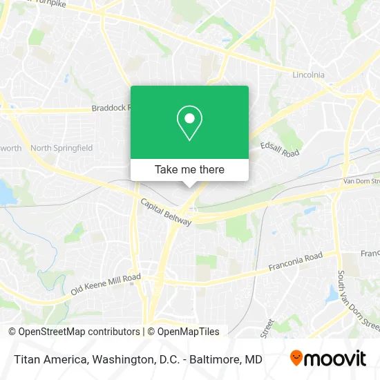 Titan America map