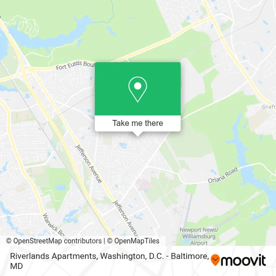 Riverlands Apartments map