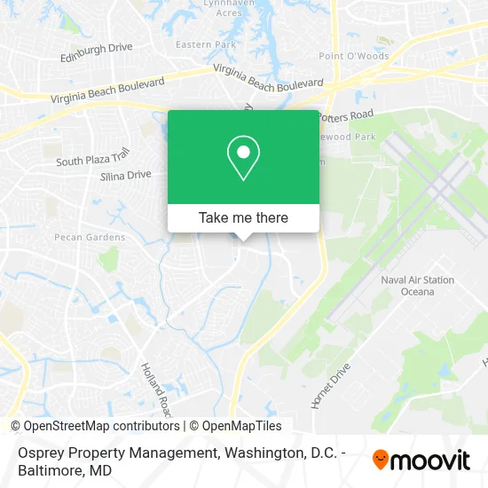 Osprey Property Management map