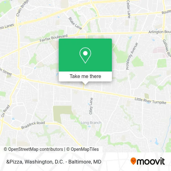&Pizza map