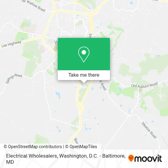 Electrical Wholesalers map