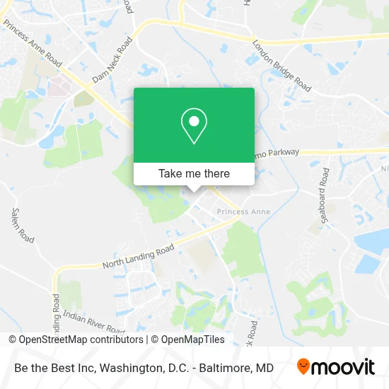 Be the Best Inc map