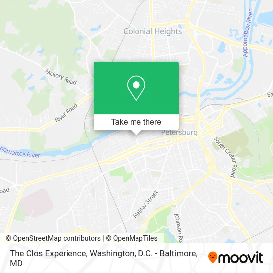 The Clos Experience map