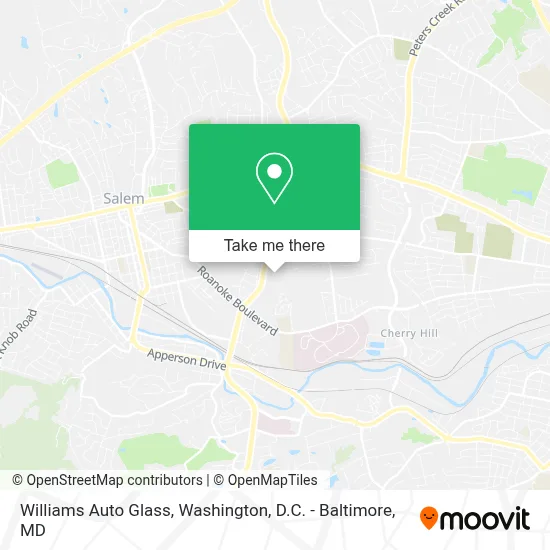 Williams Auto Glass map