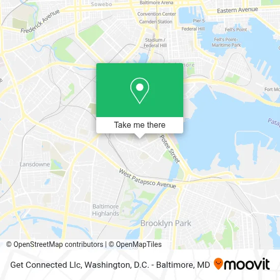 Get Connected Llc map