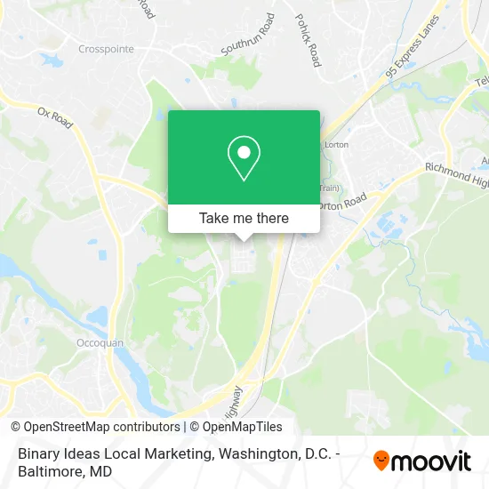 Binary Ideas Local Marketing map