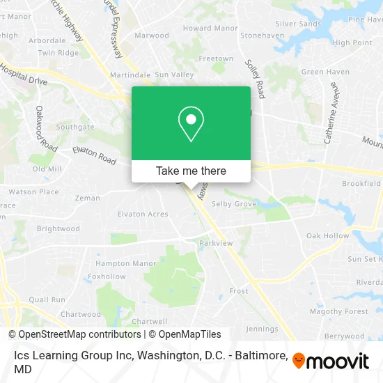 Ics Learning Group Inc map