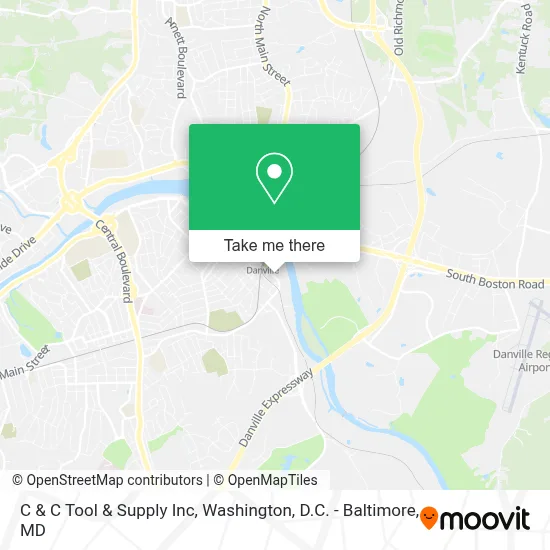 C & C Tool & Supply Inc map