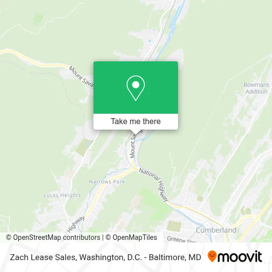 Zach Lease Sales map