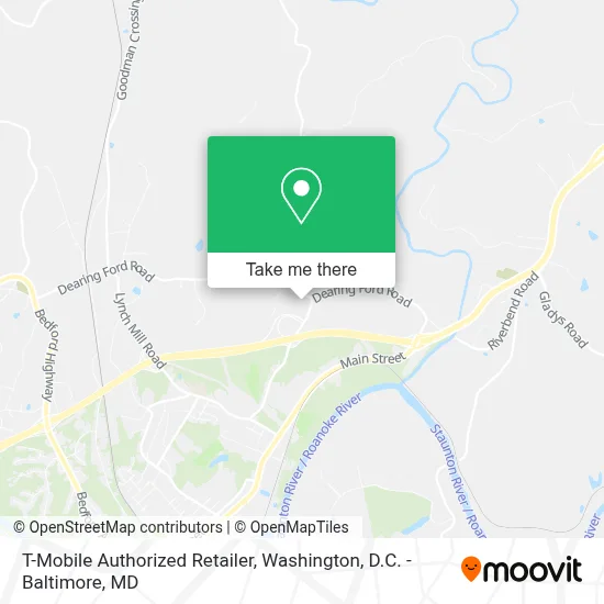 T-Mobile Authorized Retailer map