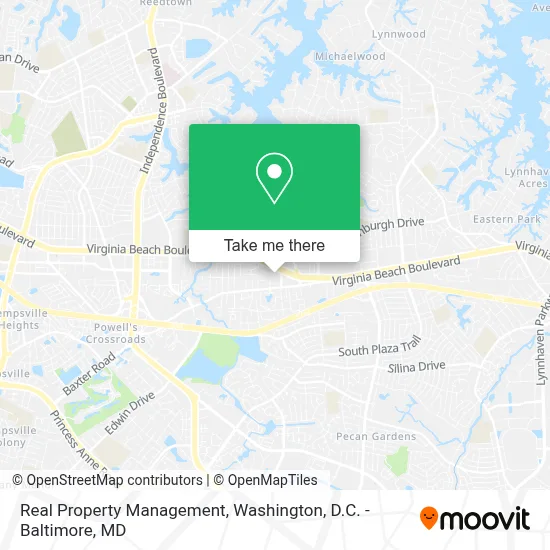 Real Property Management map