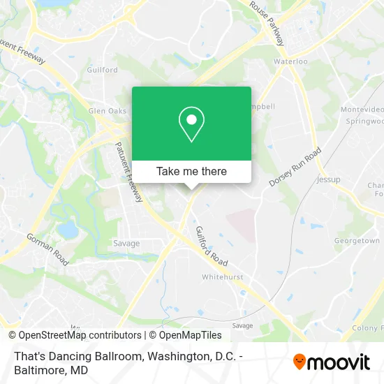 That's Dancing Ballroom map