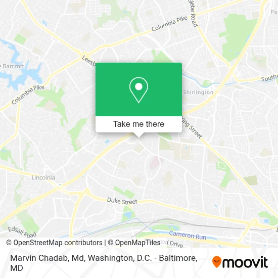 Marvin Chadab, Md map