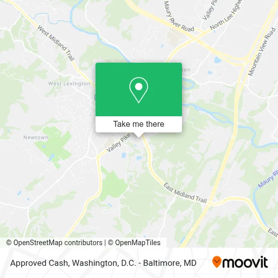Approved Cash map
