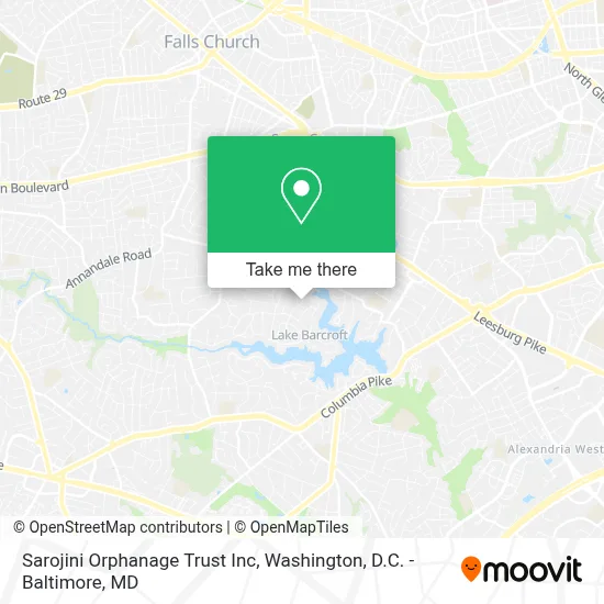 Sarojini Orphanage Trust Inc map