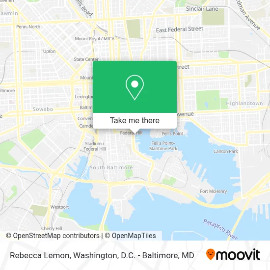 Rebecca Lemon map