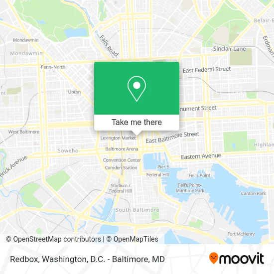Redbox map