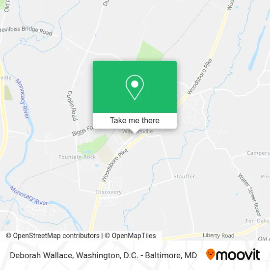 Deborah Wallace map