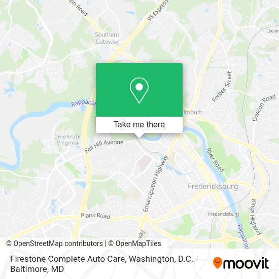 Firestone Complete Auto Care map